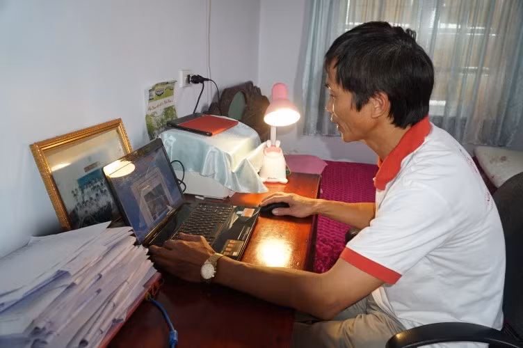 Thầy Ngô Trí Ưng có nhiều sáng kiến kinh nghiệm được công nhận.