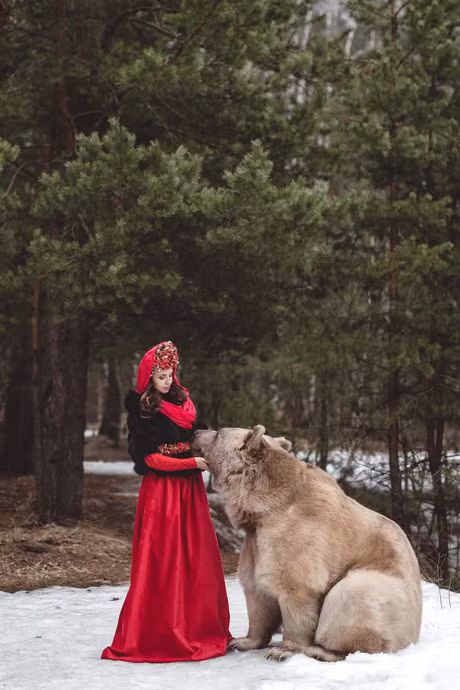 Bo anh nghe thuat chup voi gau that vua ron nguoi, vua dep nhu co tich - Anh 6