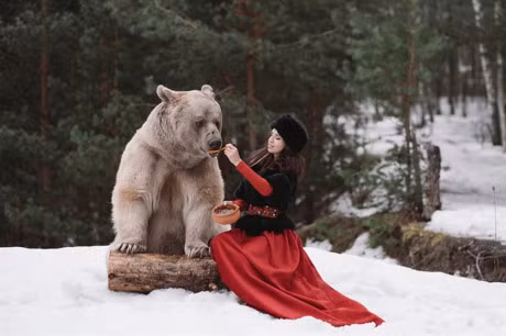 Bo anh nghe thuat chup voi gau that vua ron nguoi, vua dep nhu co tich - Anh 5