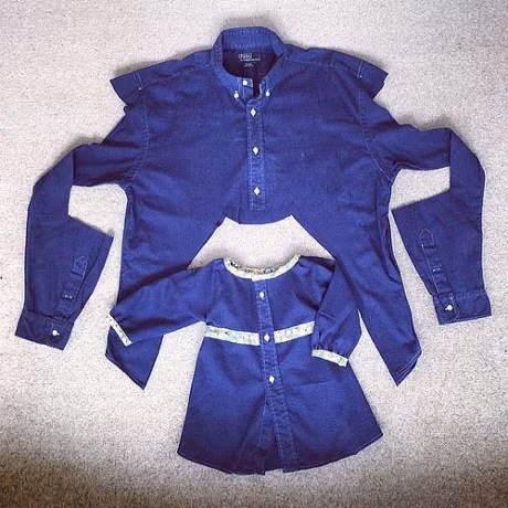 Y tuong ho bien quan ao cu cua bo me thanh do cho con - Anh 2