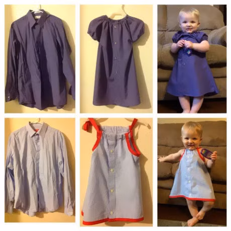 Y tuong ho bien quan ao cu cua bo me thanh do cho con - Anh 4