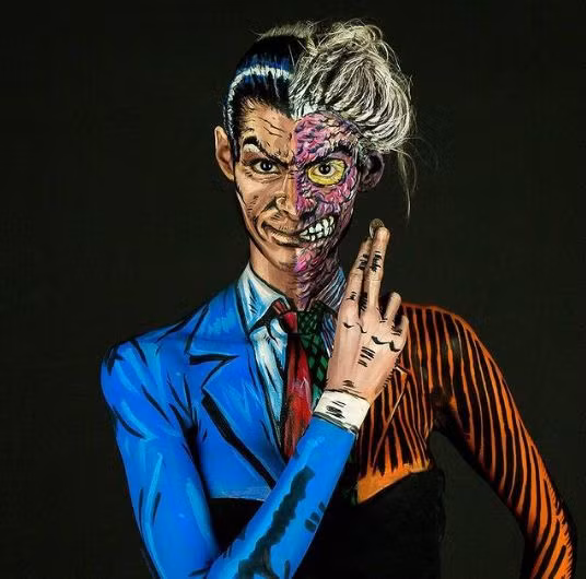 Dùng sơn biến cơ thể thành bất kỳ nhân vật truyện tranh nào ảnh 5