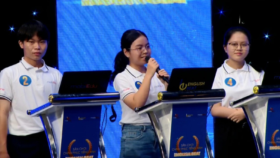 Thí sinh tham gia các phần thi.