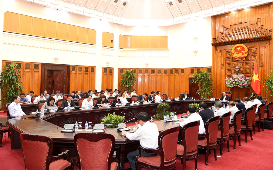 Thủ tướng Nguyễn Xuân Phúc, Thường trực Chính phủ có cuộc làm việc với lãnh đạo ĐHQG Hà Nội, TĐHQG P.HCM, ĐH Đà Nẵng. Ảnh: Chinhphu.vn Thủ tướng Nguyễn Xuân Phúc, Thường trực Chính phủ có cuộc làm việc với lãnh đạo ĐHQG Hà Nội, TĐHQG P.HCM, ĐH Đà Nẵng. Ảnh: Chinhphu.vn