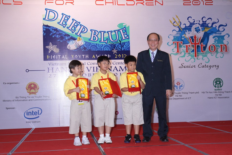 Học sinh trường TH Nguyễn Bỉnh Khiêm- HCM lần đầu tham dự và nhận giải Tiềm năng