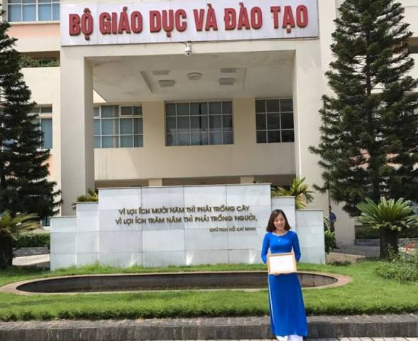 Cô Trần Thị Thu Hương nhận Bằng khen trong cuộc thi Thiết kế bài giảng e-learning cấp quốc gia Cô Trần Thị Thu Hương nhận Bằng khen trong cuộc thi Thiết kế bài giảng e-learning cấp quốc gia