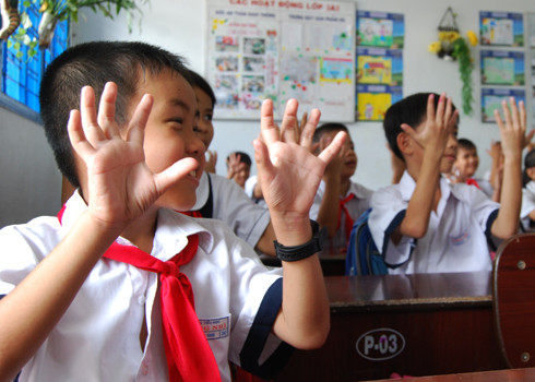 Niềm vui đến lớp