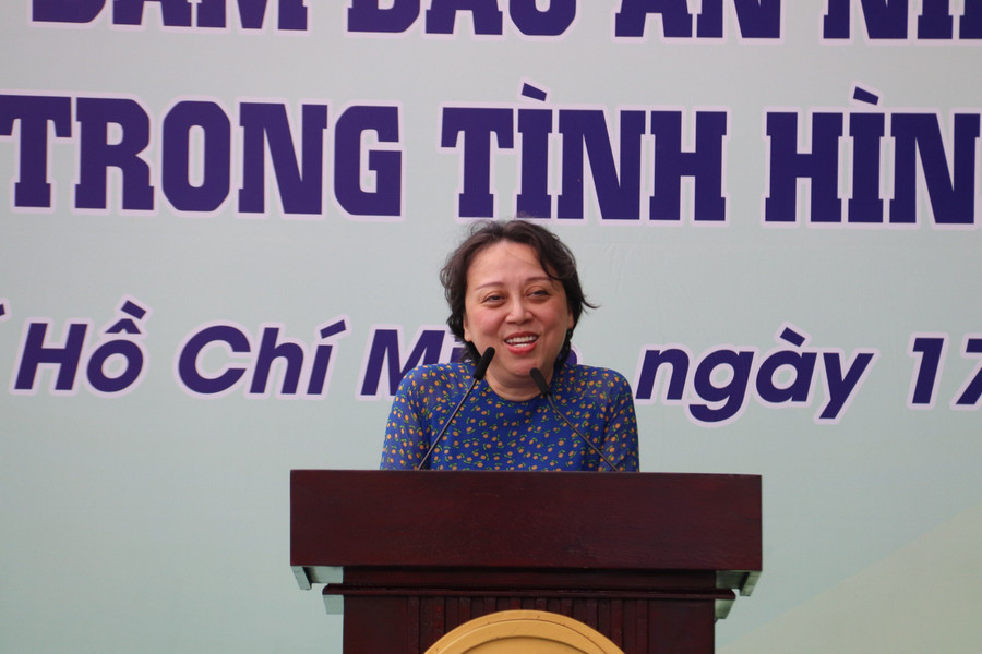 Bà Phạm Khánh Phong Lan, Giám đốc Sở An toàn thực phẩm TPHCM.