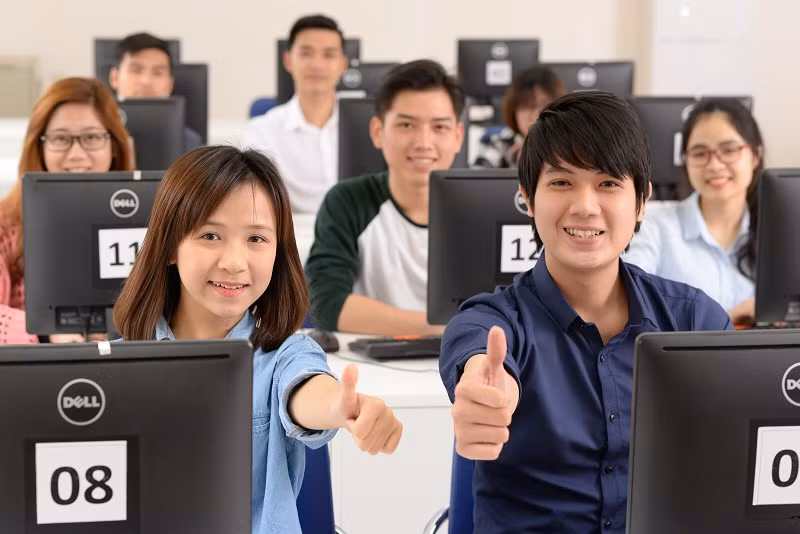 Sinh viên Trường ĐH Bách khoa Hà Nội.