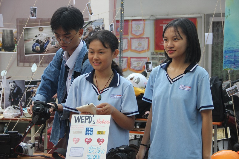 CLB WEPD tại gian hàng