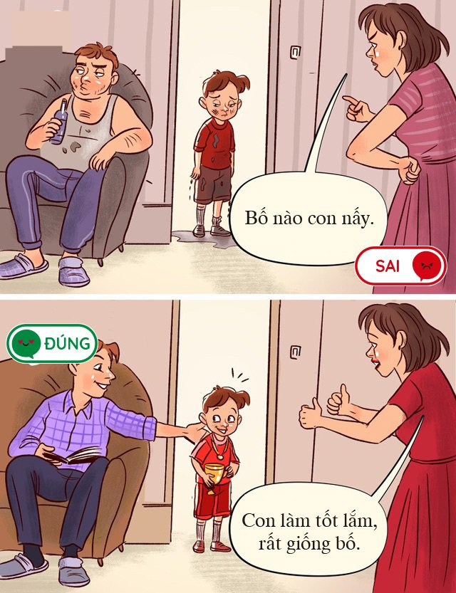 11 cụm từ bố mẹ đừng bao giờ nói với con, dễ làm hỏng tương lai bé ảnh 1 11 cum tu bo me dung bao gio noi voi con, de lam hong tuong lai be - 1