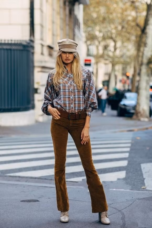 quần ống rộng, quần ống cua, xu hướng thời trang 2020