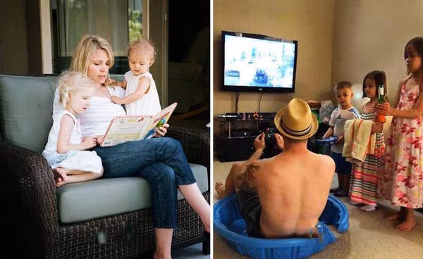 Khác nhau giữa bố và mẹ