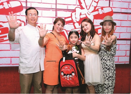 công chúa tóc mây the voice kids 8