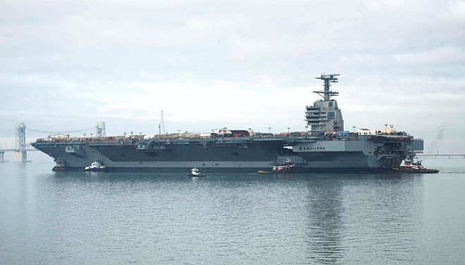 USS Gerald R. Ford (CVN 78) là hàng không mẫu hạm đầu tiên thuộc lớp tàu cùng tên của Hải quân Mỹ. Nó ra đời nhằm thay thế dần các tàu sân bay lớp Nimitz, đang làm mưa làm gió trên các đại dương. CVN 78 sẽ cải thiện đáng kể hiệu suất hoạt động so với lớp tàu sân bay tối tân nhất thế giới hiện này. Các tàu lớp này sẽ đóng vai trò chủ lực của Hải quân Mỹ trong tối thiểu nửa thế kỷ tới. USS Gerald R. Ford (CVN 78) tiêu tốn khoảng 17,5 tỷ USD. Những siêu chiến hạm