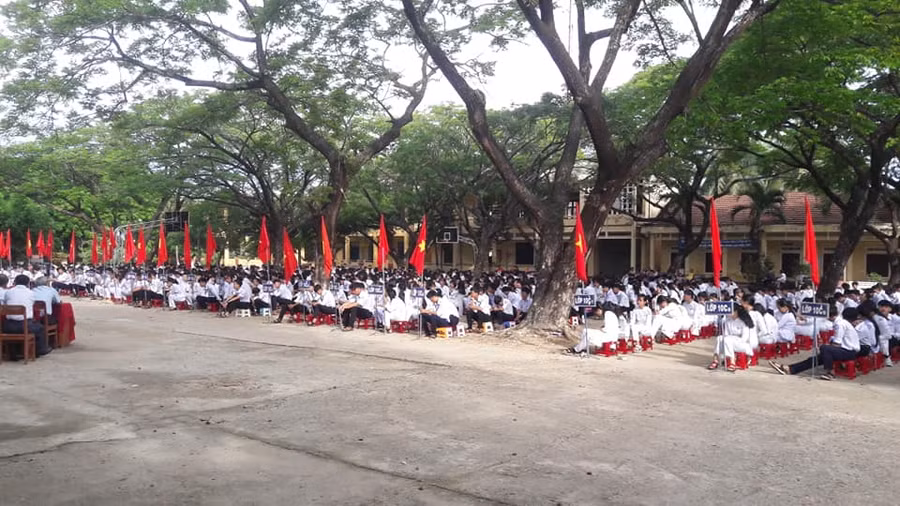 Trường THPT Chu Văn An (huyện Tư Nghĩa) sẽ là điểm thi mới trong kỳ thi tốt nghiệp THPT năm 2021.