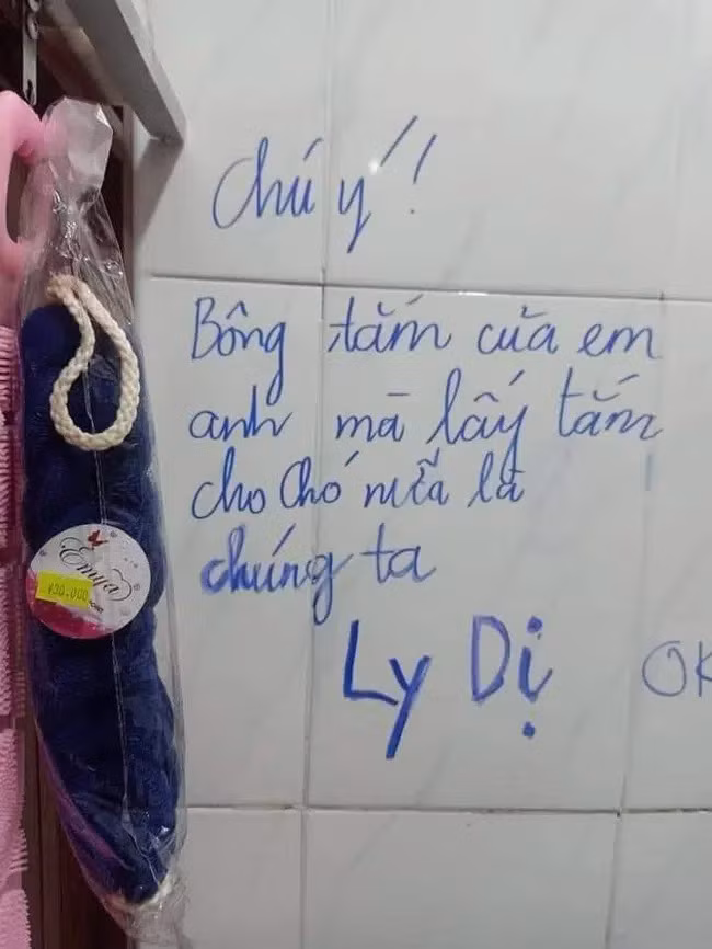 Vợ dọa ly dị vì chồng lấy bông tắm cho chó cưng ảnh 2