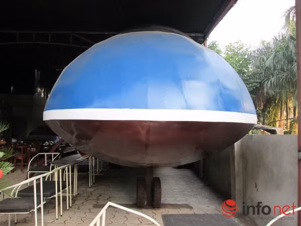 Quán cà phê máy bay độc nhất Hà Nội ảnh 1