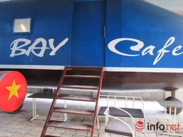 Quán cà phê máy bay độc nhất Hà Nội ảnh 13