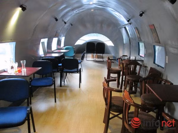 Quán cà phê máy bay độc nhất Hà Nội ảnh 4