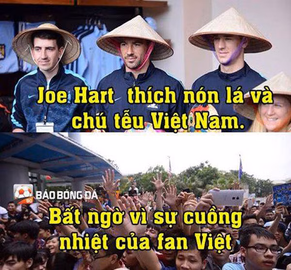 Ảnh chế hài hước trước trận Man City - Việt Nam ảnh 9