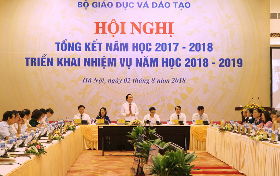 Bộ trưởng Phùng Xuân Nhạ phát biểu khai mạc Hội nghị tổng kết