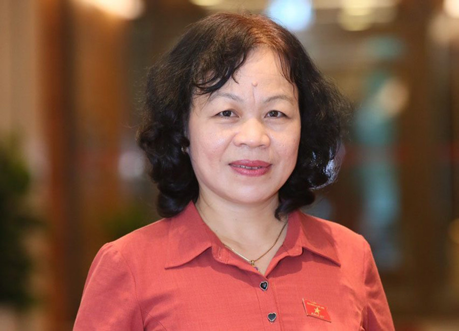 Đại biểu Nguyễn Thị Mai Hoa. Ảnh: TG Đại biểu Nguyễn Thị Mai Hoa. Ảnh: TG