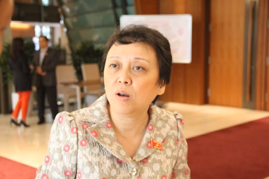 Đại biểu Phạm Khánh Phong Lan.