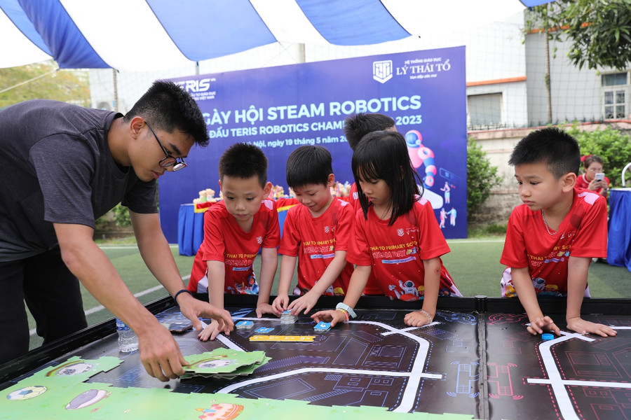 Sản phẩm Steam sáng tạo của học sinh tiểu học ảnh 4