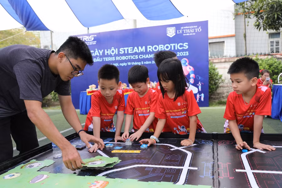 Sản phẩm Steam sáng tạo của học sinh tiểu học ảnh 4