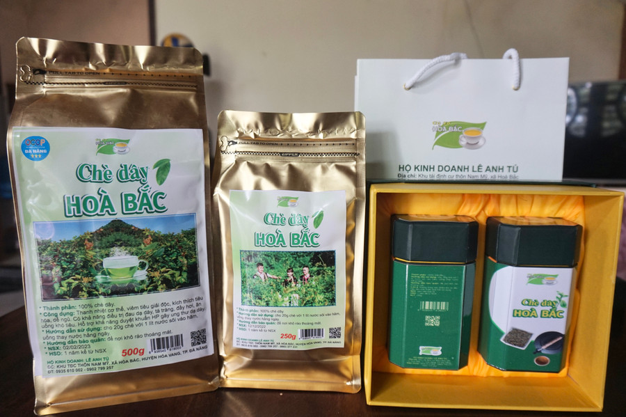 Sản phẩm chè dây. Sản phẩm chè dây.