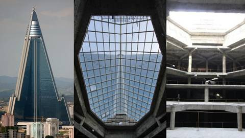 Bên ngoài phủ kính còn bên trong vẫn chưa có các nội thất