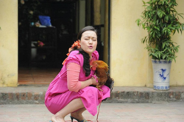Chuyện đời khó nói nữ danh hài được mệnh danh “chua ngoa” nhất miền Bắc ảnh 1 Vân Dung trong một tiểu phẩm hài