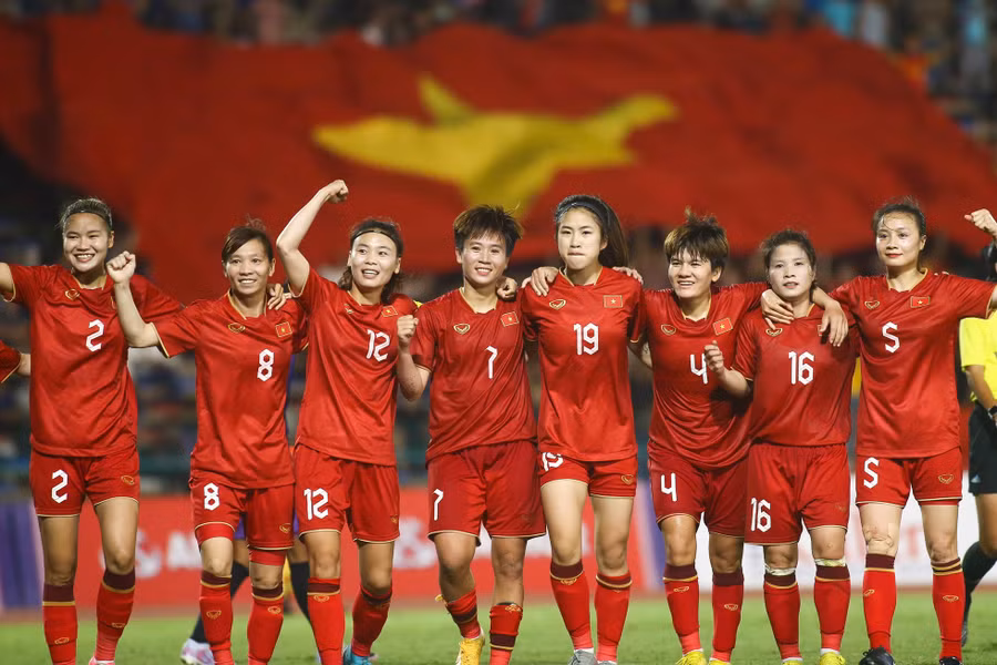 Đội tuyển Bóng đá nữ Việt Nam. Ảnh: Thanh Vũ