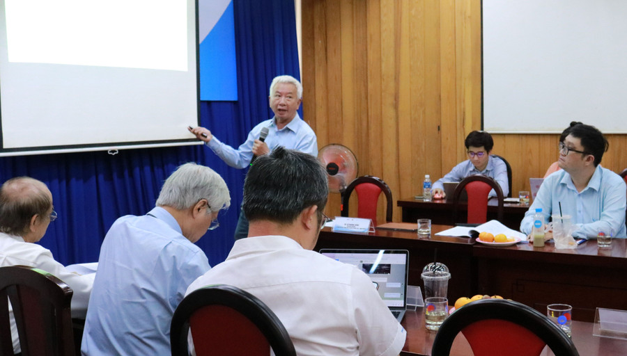 BS Nguyễn Thế Dũng - nguyên Giám đốc Sở Y tế TPHCM phát biểu tại hội thảo. Ảnh: MHRS BS Nguyễn Thế Dũng - nguyên Giám đốc Sở Y tế TPHCM phát biểu tại hội thảo. Ảnh: MHRS