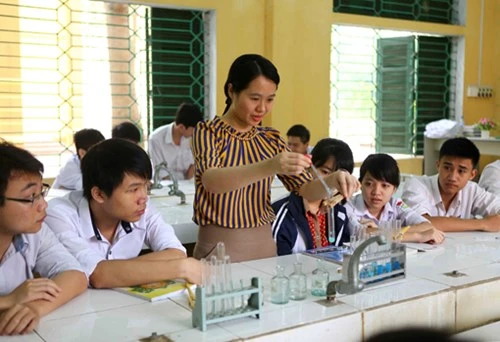 Minh họa sinh động về bài tập Hóa học theo định hướng năng lực