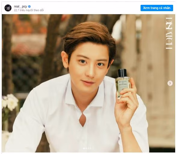 Chanyeol (EXO), có tên người dùng Instagram là @real__pcy, hiện có 22,7 triệu người theo dõi trên nền tảng này!