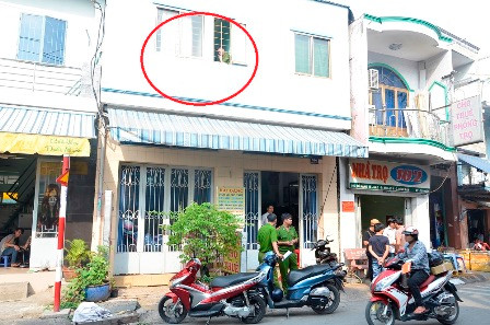 Lời khai của gái bán dâm sát hại “khách làng chơi” ảnh 2 Phòng trọ trên tầng 2 nơi anh Hoàng bị Linh sát hại