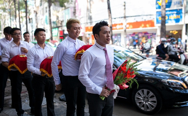 Những hình ảnh đẹp nhất trong đám cưới Hoa hậu Diễm Hương ảnh 4 Những hình ảnh đẹp nhất trong đám cưới Hoa hậu Diễm Hương