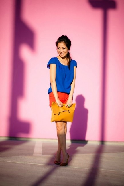 Quy tắc phối màu thời trang bạn gái nên biết ảnh 9 Những màu sắc nổi bật giúp bạn thu hút ánh nhìn người đối diện.