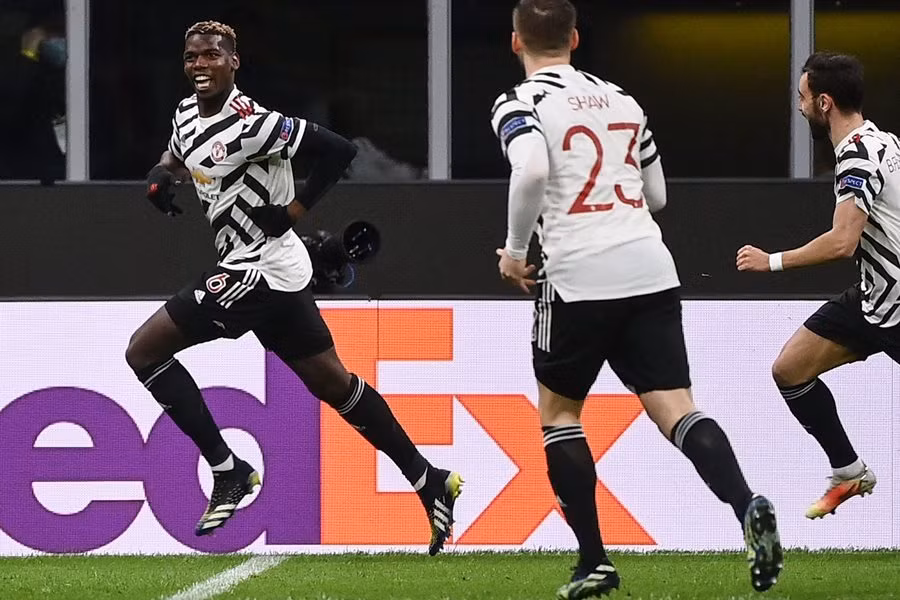 Pogba có màn tái xuất ấn tượng.