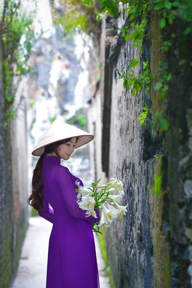 tan chay vi thieu nu ha noi chup anh ao dai ben hoa loa ken - 11