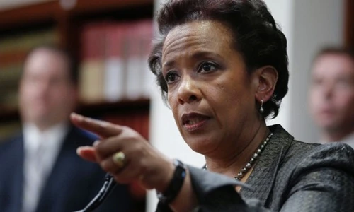 Loretta Lynch, người được Tổng thống Mỹ Barack Obama đề cử làm Bộ trưởng Tư pháp. Ảnh: AP