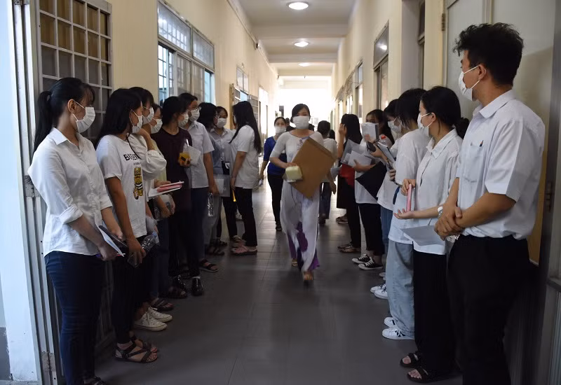 Thí sinh Đà Nẵng tham dự Kỳ thi tốt nghiệp THPT năm 2020.