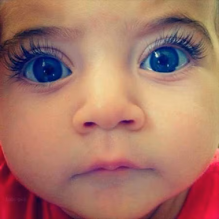 ánh mắt, trẻ thơ, đáng yêu