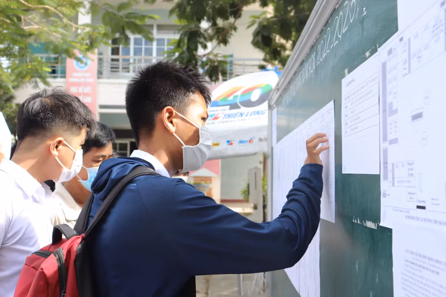 Thí sinh Đà Nẵng xem danh sách và sơ đồ phòng thi trong kỳ thi tuyển sinh vào lớp 10 THPT công lập năm 2022. 