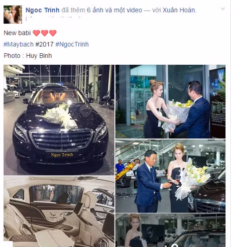 Khoe xe hop dat hon cua doanh nhan trieu do Hoang Khai, Ngoc Trinh giau co nao? - Anh 3