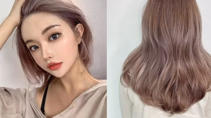 Năm 2020 đến rồi, chị em nhuộm tóc màu nâu hồng thì đảm bảo nổi bật không kém sao hạng A