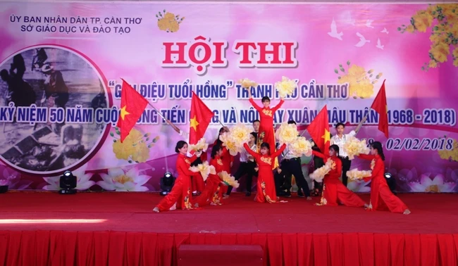 Cần Thơ: Khai mạc Hội thi Giai điệu tuổi hồng năm 2018