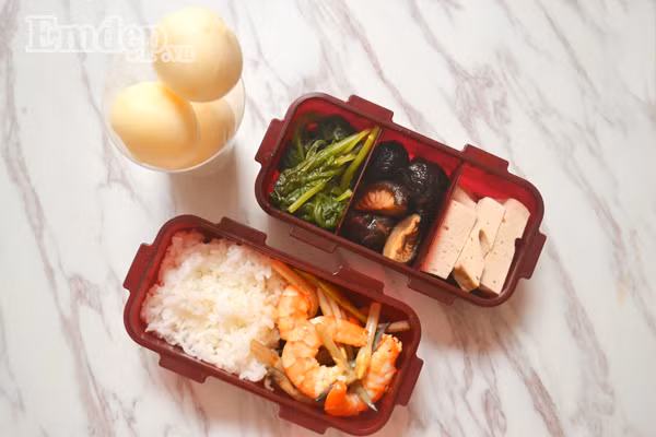 Gợi ý cơm hộp nhanh gọn với nguyên liệu bổ dưỡng chỉ trong ít phút.